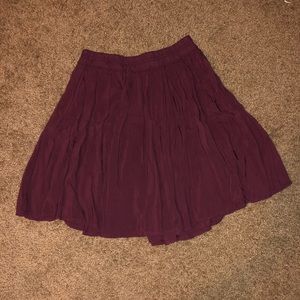 Cute maroon skirt